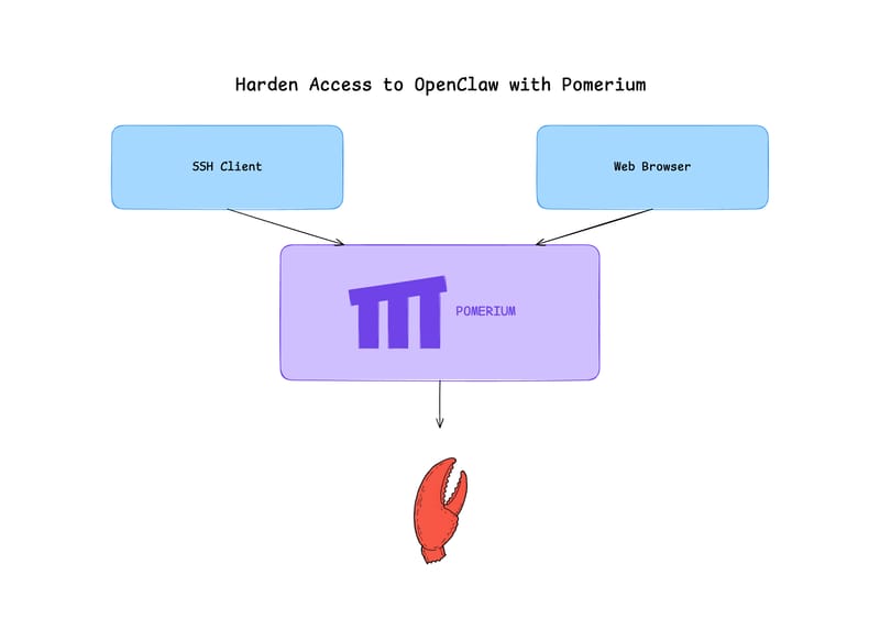 Harden Access to OpenClaw with Pomerium (cover image)