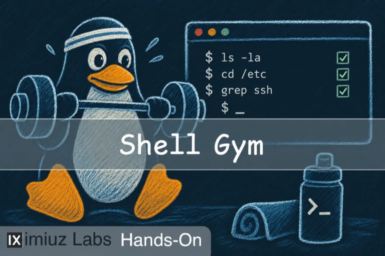 Meet the Linux Shell Shell Gym (cover image)