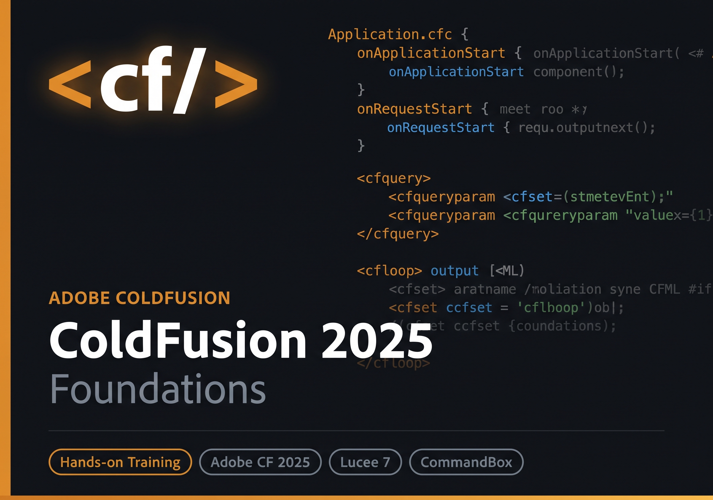 ColdFusion 2025: Foundations (cover image)