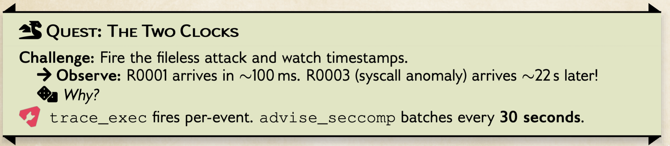 the two clock side quest