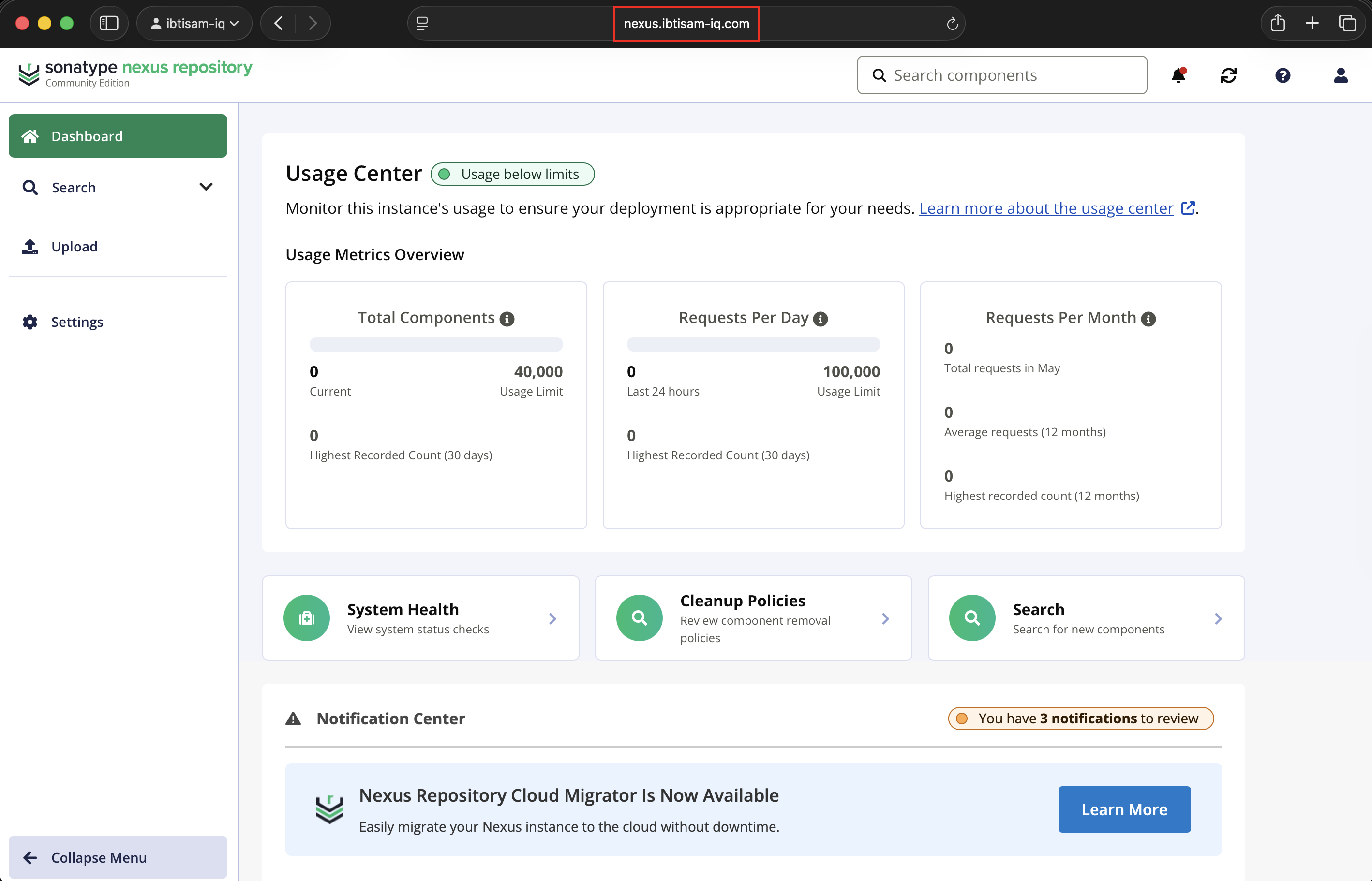 SilverStack Nexus Server playground: Production-grade Nexus Repository Manager 3 Community Edition on Ubuntu 24.04 - systemd-booted, Cloudflare-ready, Nginx-proxied, zero setup required.