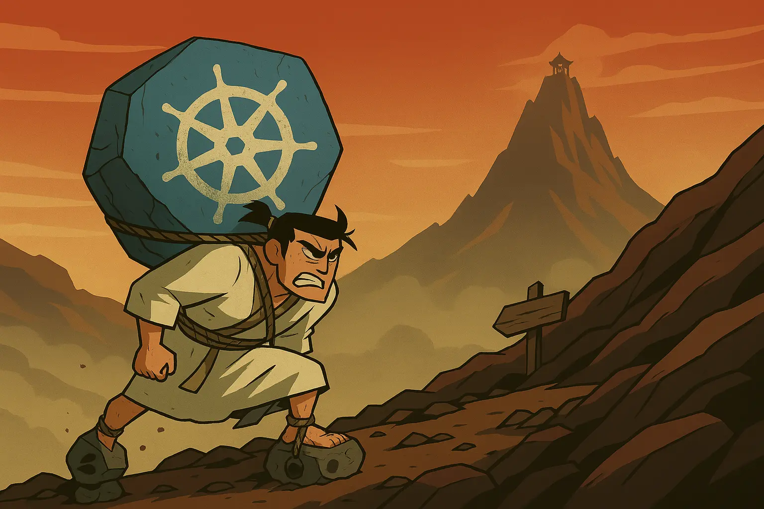Kubernetes the Hard Way playground: A manually assembled Kubernetes cluster, inspired by Kelsey Hightower's "Kubernetes the Hard Way" tutorial.
