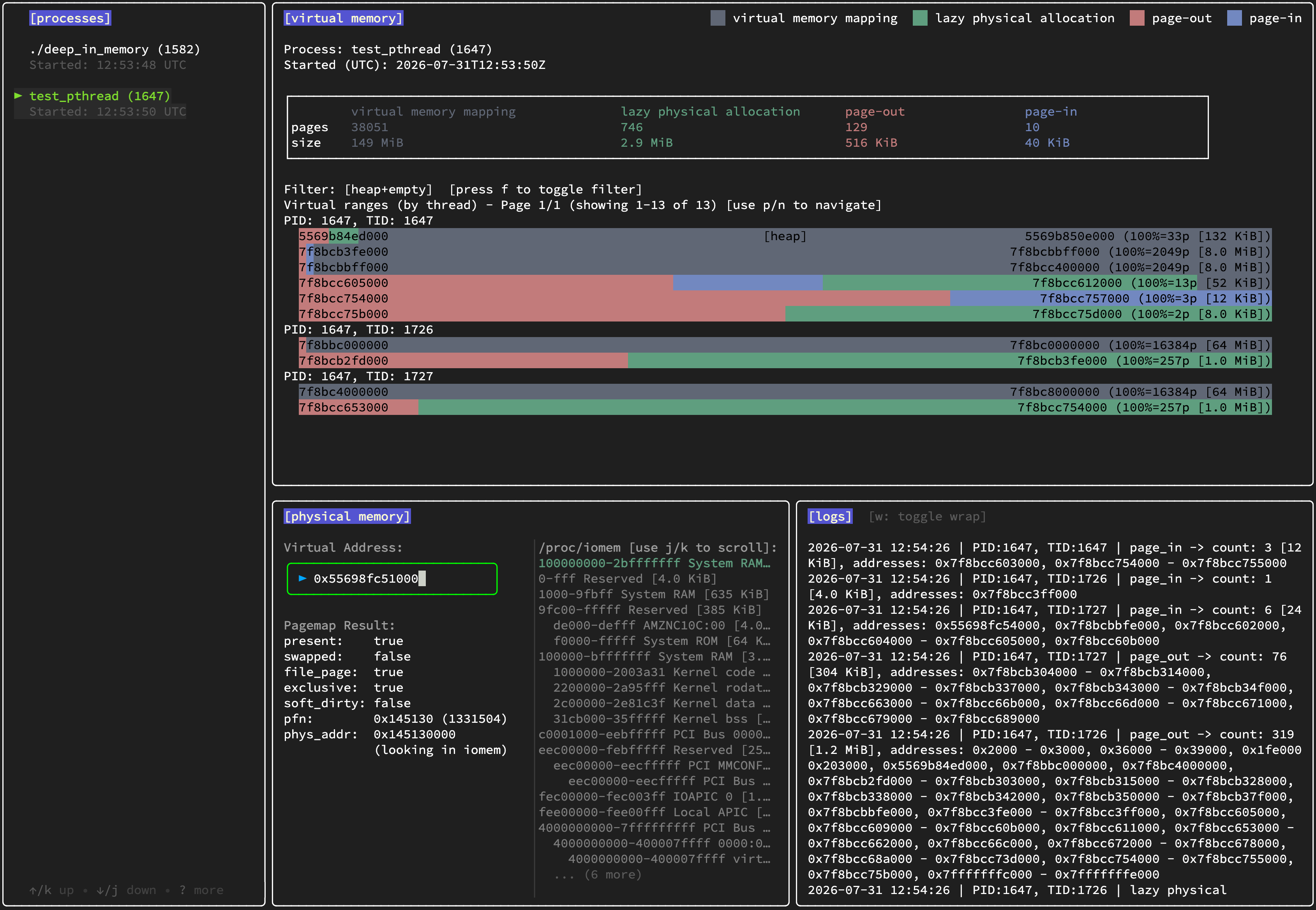 Preview of deep_in_memory