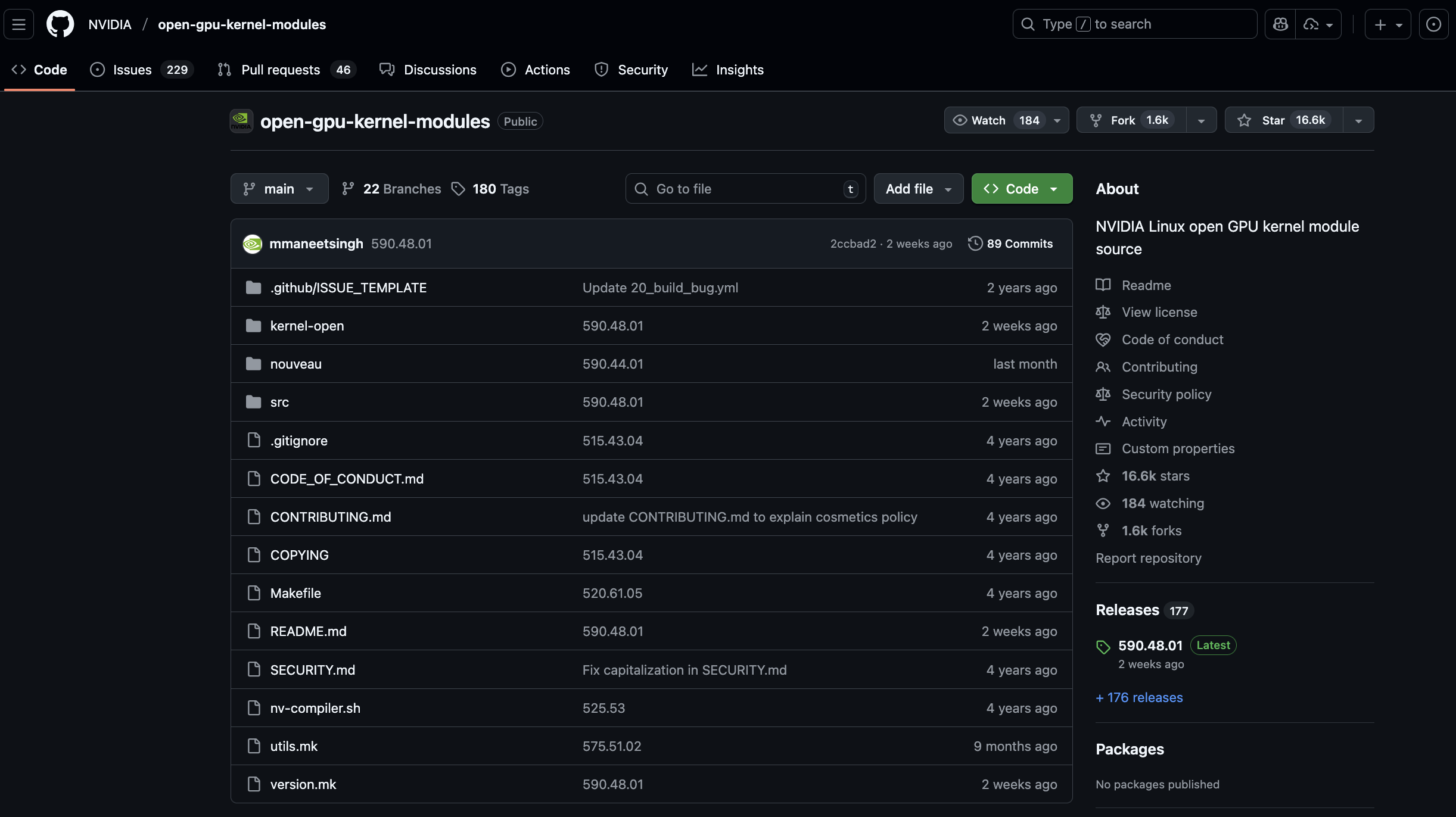 Nvidia open gpu kernel modül örneği