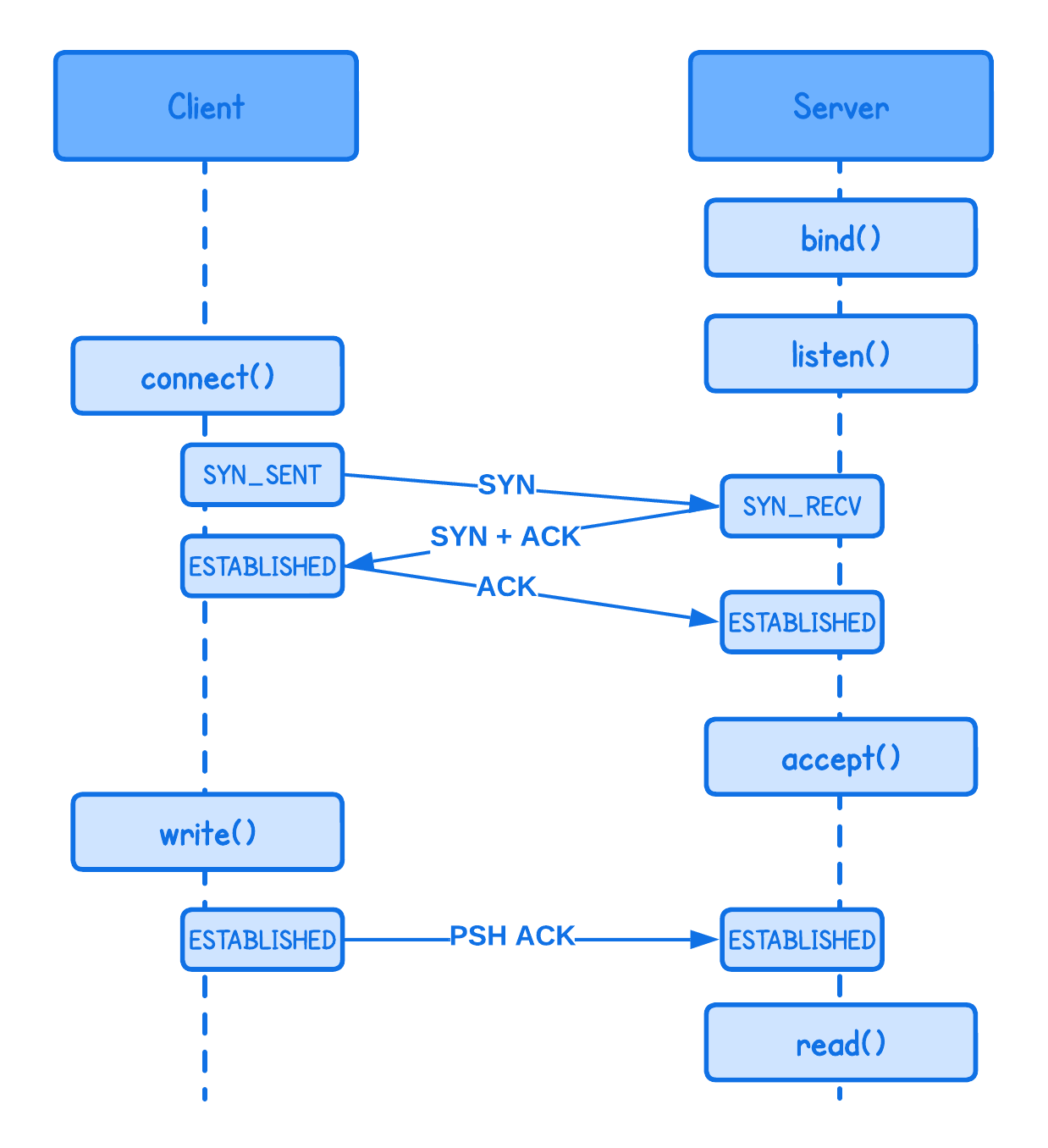TCP Connection States