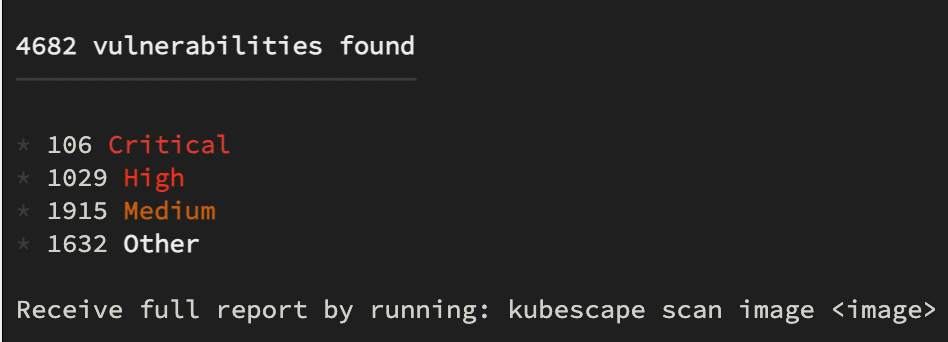 kubescape components