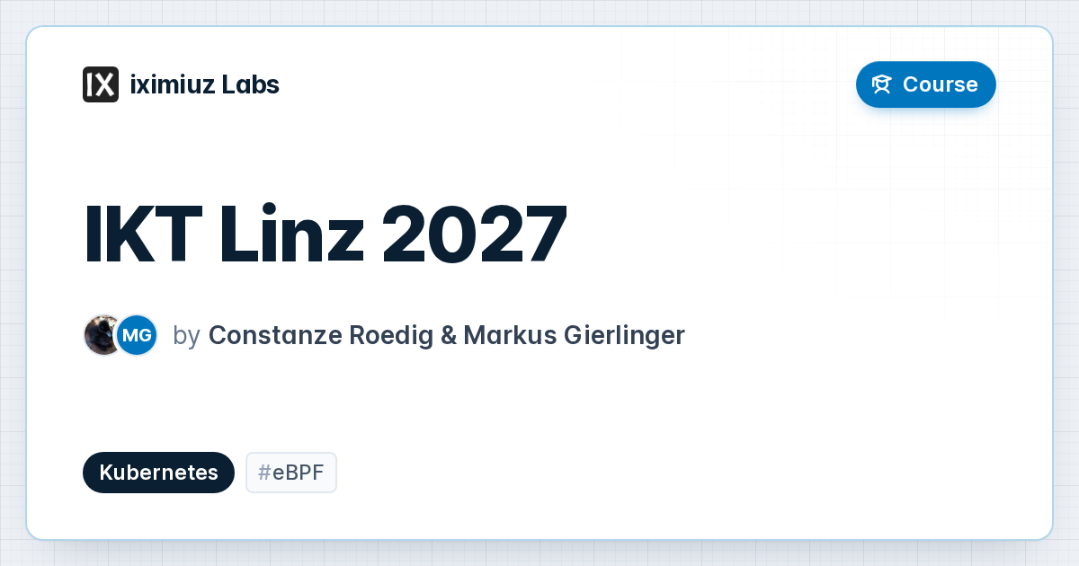 IKT Linz 2027 (cover image)
