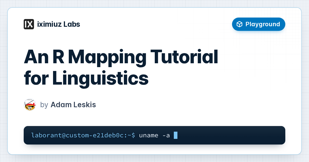 An R Mapping Tutorial for Linguistics playground: Follow along with an exciting ggplot2 tutorial to map out some cool linguistic stuff!